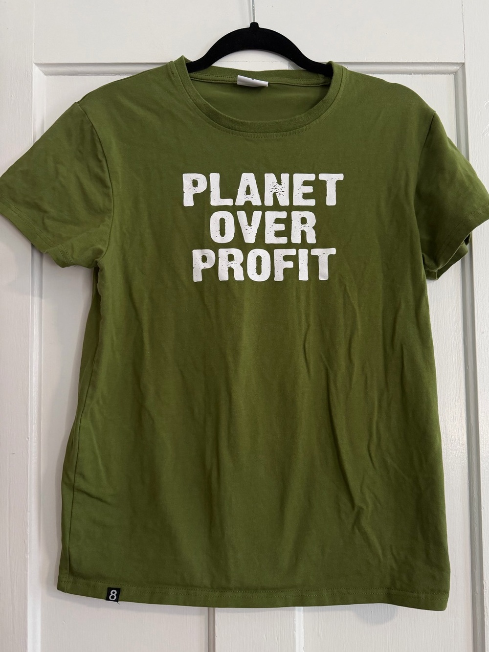 8 Billion Trees: Planet Over Profit Tee Size small